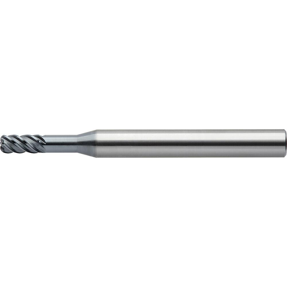 Picture of Union Tool Long Neck Radius End Mill CXLRS5100-10-30 0.3937 10.00mm Dia0.7874 20.00mm LOC